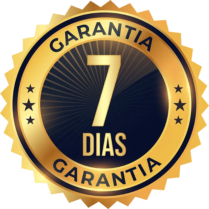 7 dias de garantia incondicional